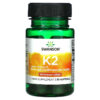 Swanson Natural Vitamin K2 100 mcg 30 Softgels 87614026725