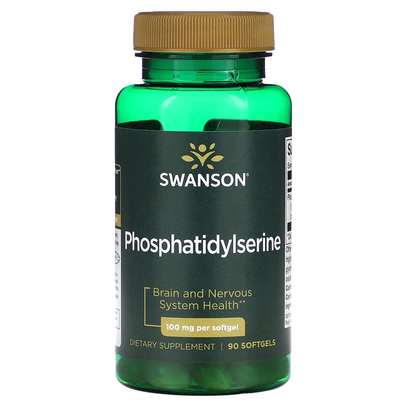 Swanson Phosphatidylserine 100 mg 90 Softgels 87614022895