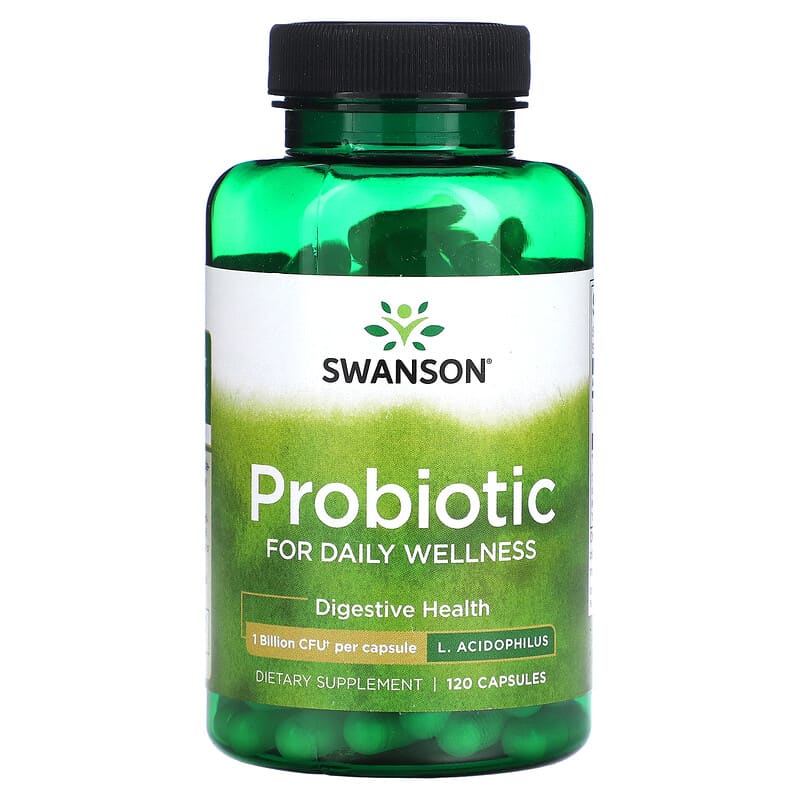 Swanson Probiotic 1 Billion CFU 120 Capsules 87614190402
