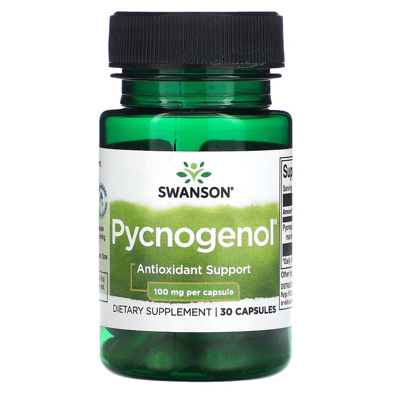Swanson Pycnogenol 100 mg 30 Capsules 87614021751