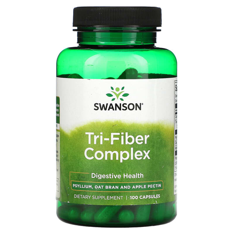 Swanson Tri-Fiber Complex 100 Capsules 87614019932