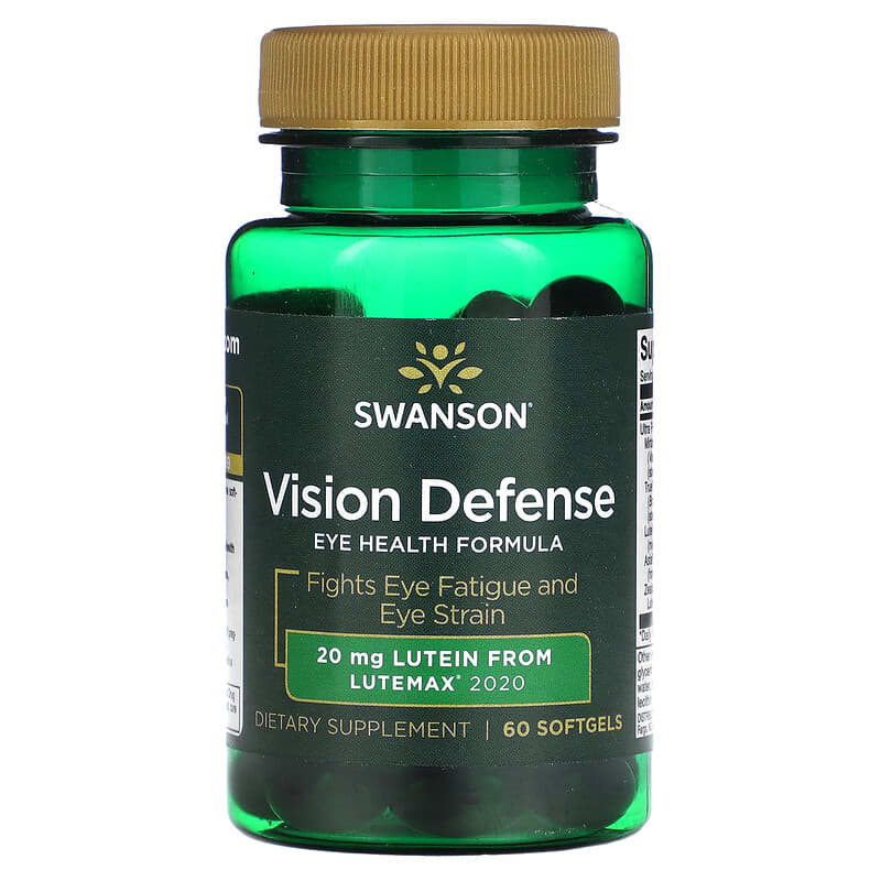 Swanson Vision Defense 60 Softgels 87614210322