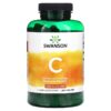 Swanson Vitamin C With Rose Hips 1,000 mg 250 Tablets 87614010908