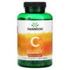 Swanson Vitamin C With Rose Hips 500 mg 250 Capsules 87614011028
