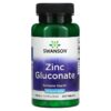 Swanson Zinc Gluconate 30 mg 250 Tablets 87614012032