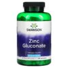 Swanson Zinc Gluconate 50 mg 250 Capsules 87614012063