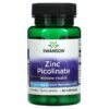 Swanson Zinc Picolinate 22 mg 60 Capsules 87614111131