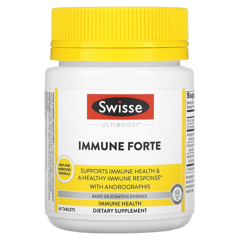 Swisse Ultiboost Immune Forte 60 Tablets 850000148031