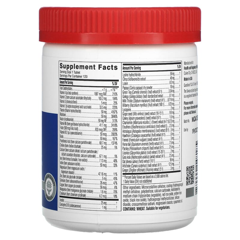 Swisse, Women's  Multivitamin, 120 Tablets 850000148185