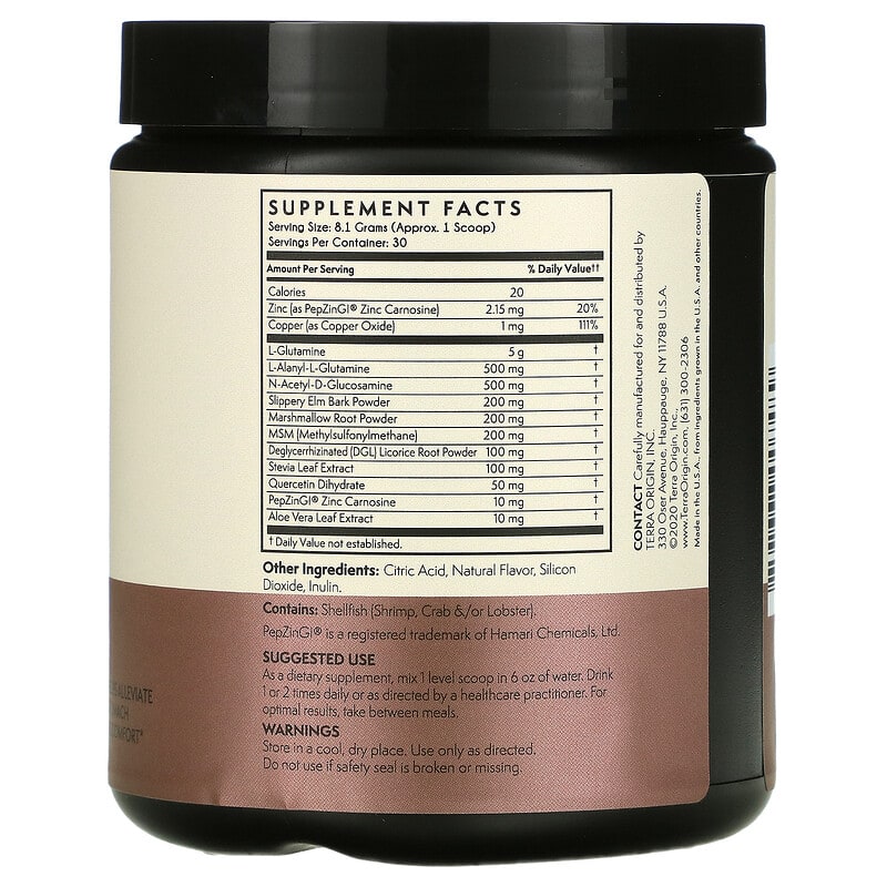 Terra Origin, Healthy Gut, Berry, 8.57 oz (243 g) 857668007489