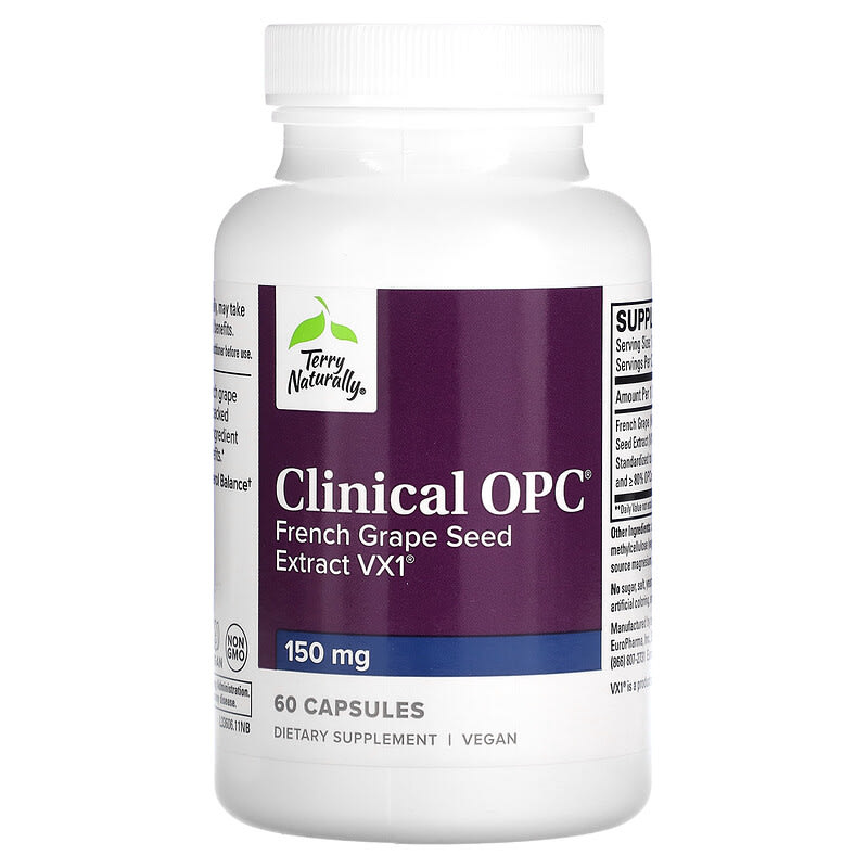 Terry Naturally, Clinical OPC, 150 mg, 60 Capsules 367703336066