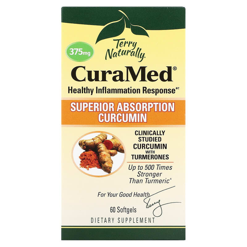 Terry Naturally CuraMed 375 mg 60 Softgels 367703402068