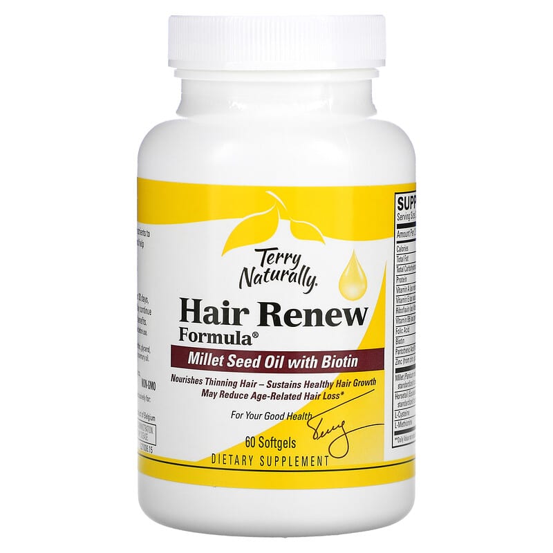 Terry Naturally, Hair Renew Formula, 60 Softgels 367703210069