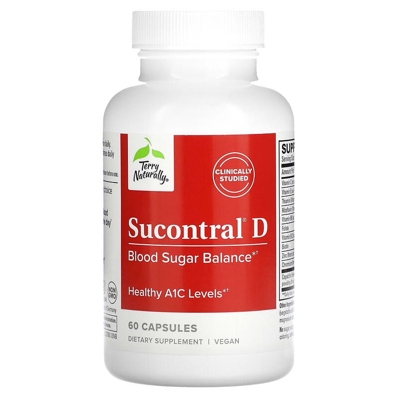 Terry Naturally, Sucontral D, 60 Capsules 367703127060