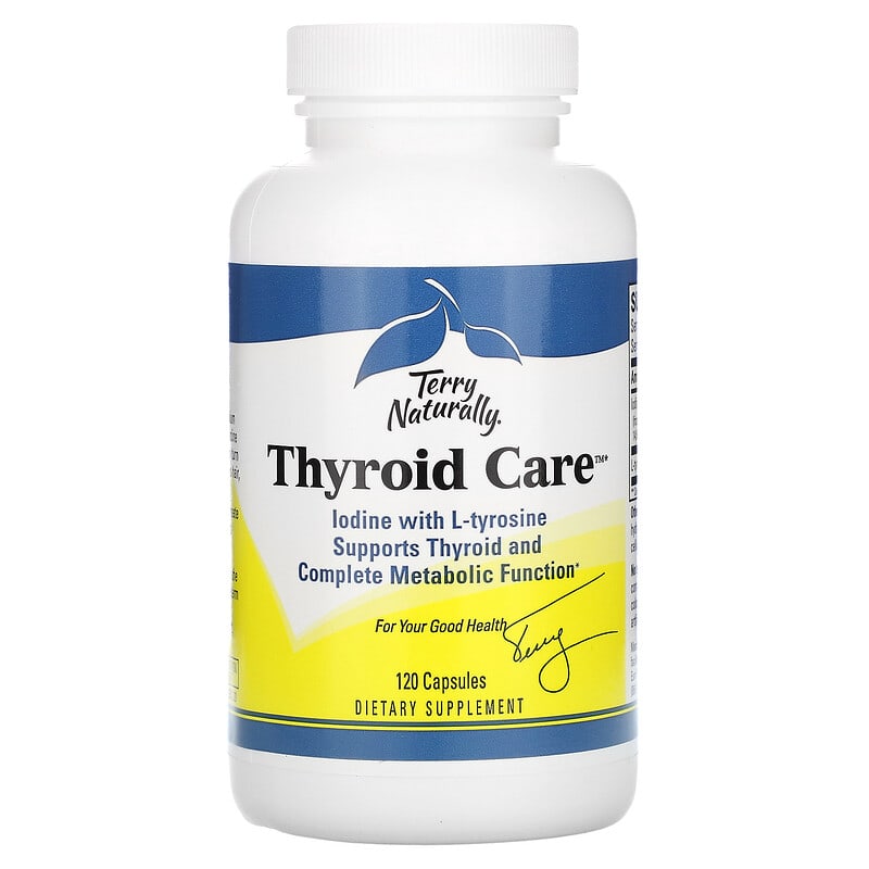 Terry Naturally, Thyroid Care,  120 Capsules 367703255022