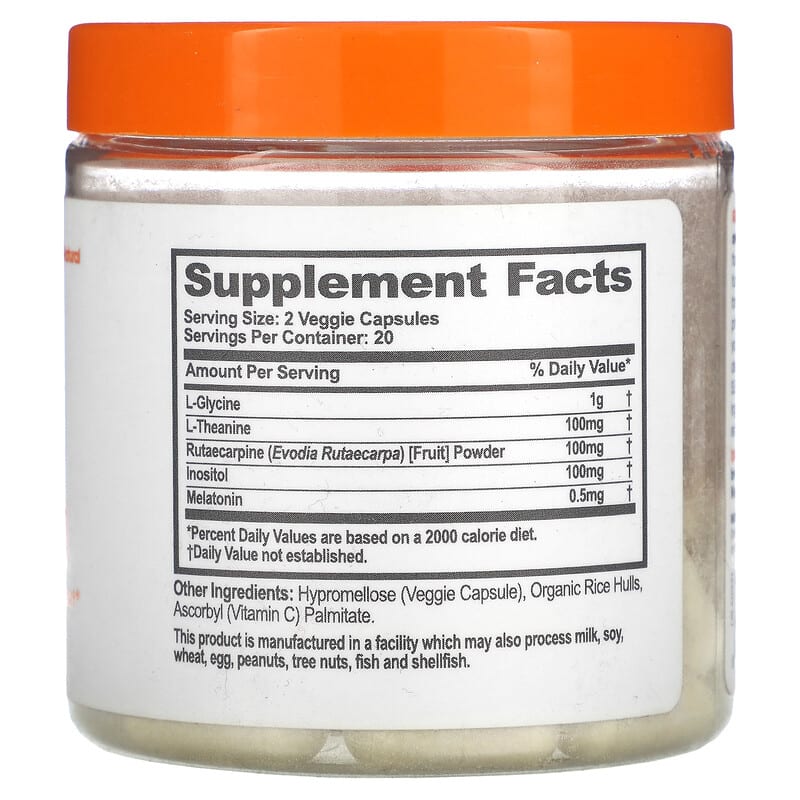 The Genius Brand, Genious Sleep Aid, 40 Veggie Capsules 850098008057