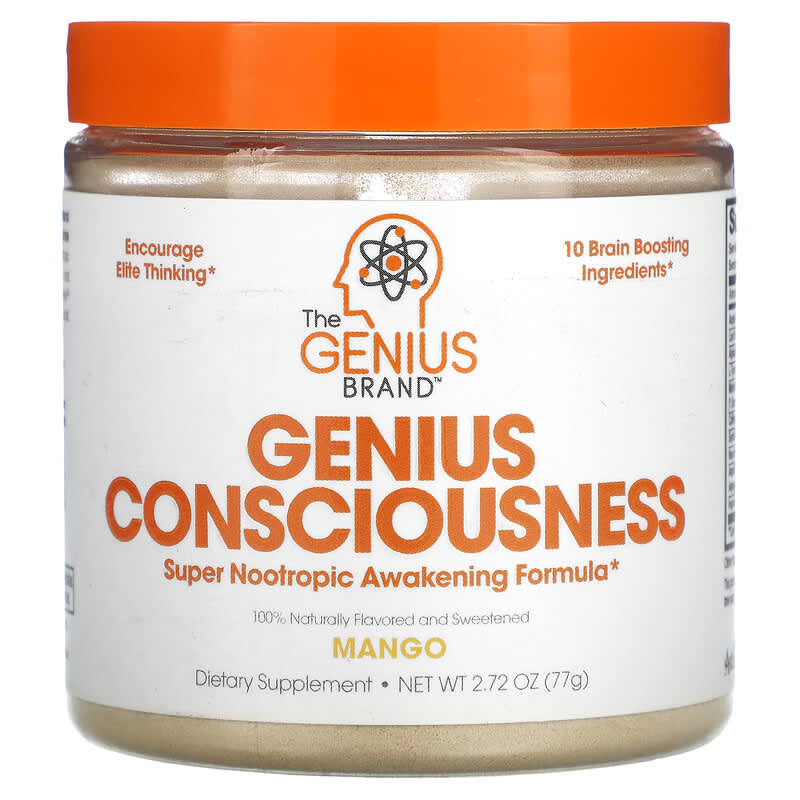 The Genius Brand Genius Consciousness Mango 2.72 oz (77 g) 850098008903