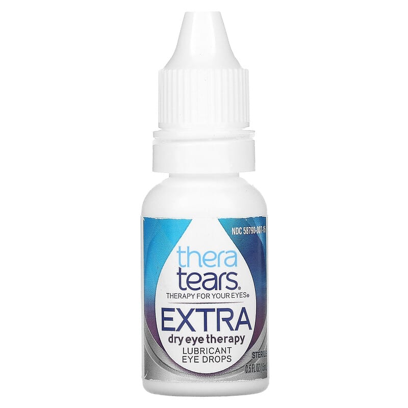 TheraTears, Extra Dry Eye Therapy, Lubricant Eye Drops, 0.5 fl oz (15 ml) 358790007151