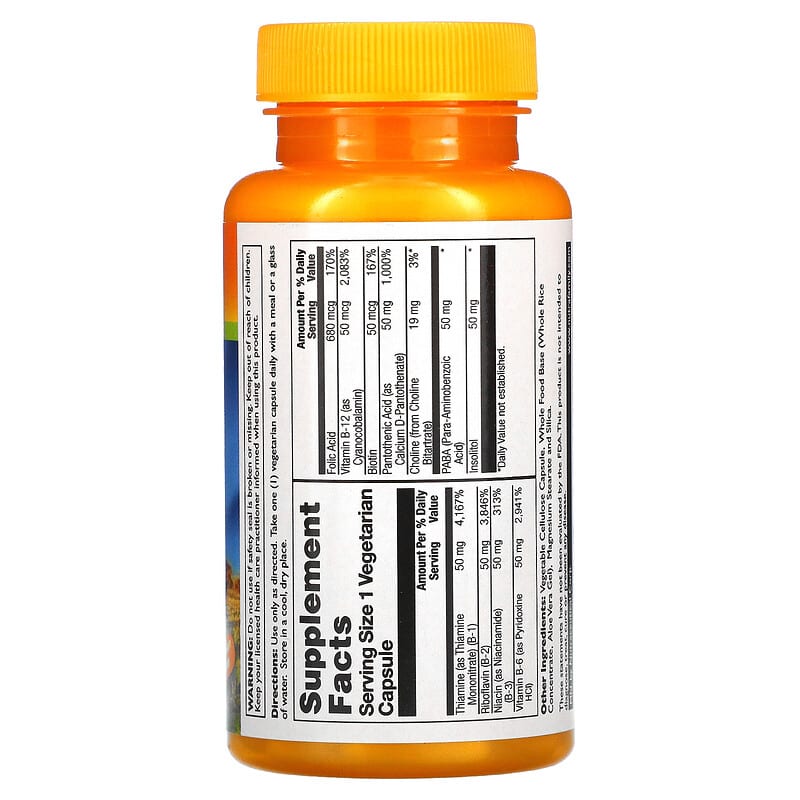 Thompson, B50 Complex, 60 Vegetarian Capsules 31315196805