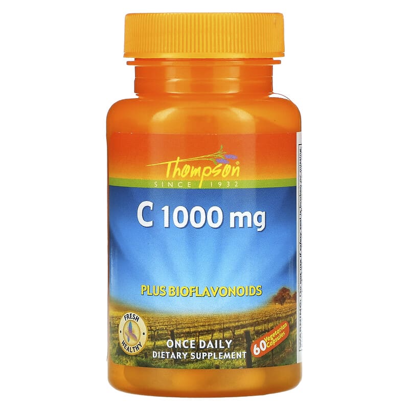 Thompson C 1000 mg 60 Vegetarian Capsules 31315193651