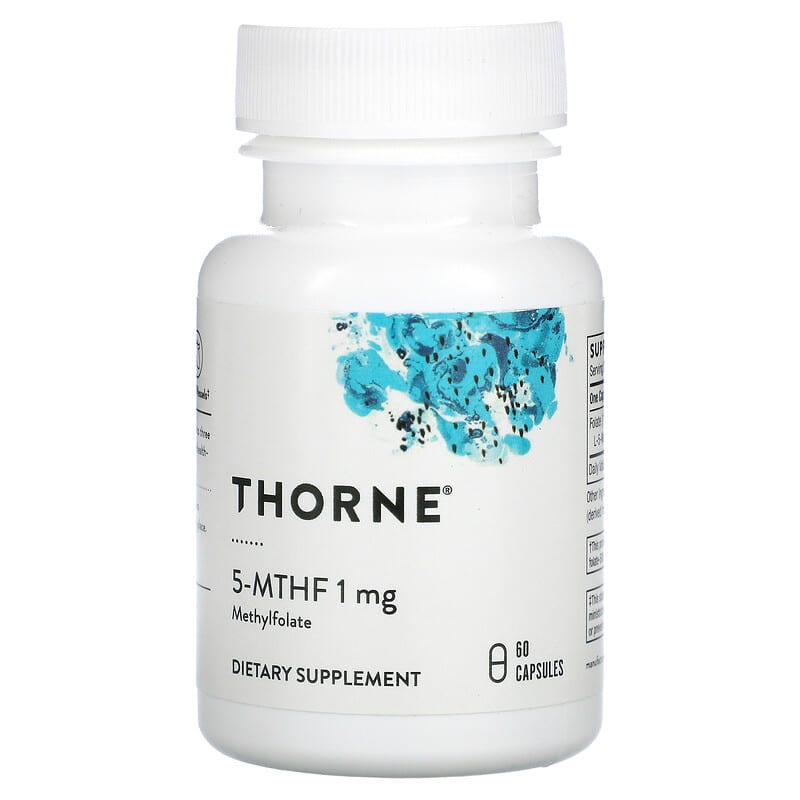 Thorne 5-MTHF 1 mg 60 Capsules 693749129011