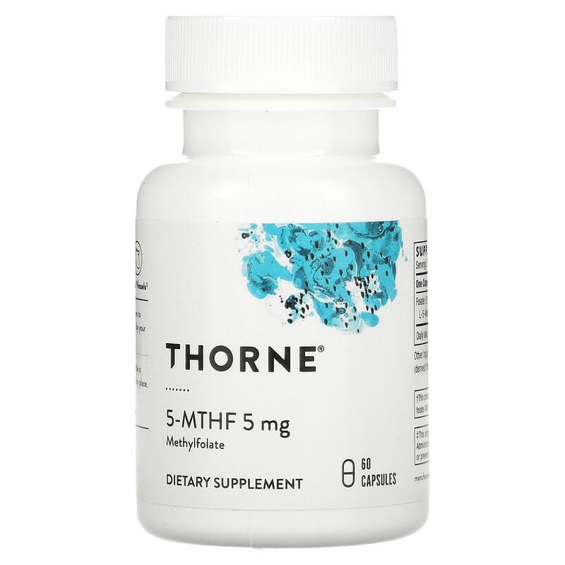 Thorne 5-MTHF 5 mg 60 Capsules 693749132011