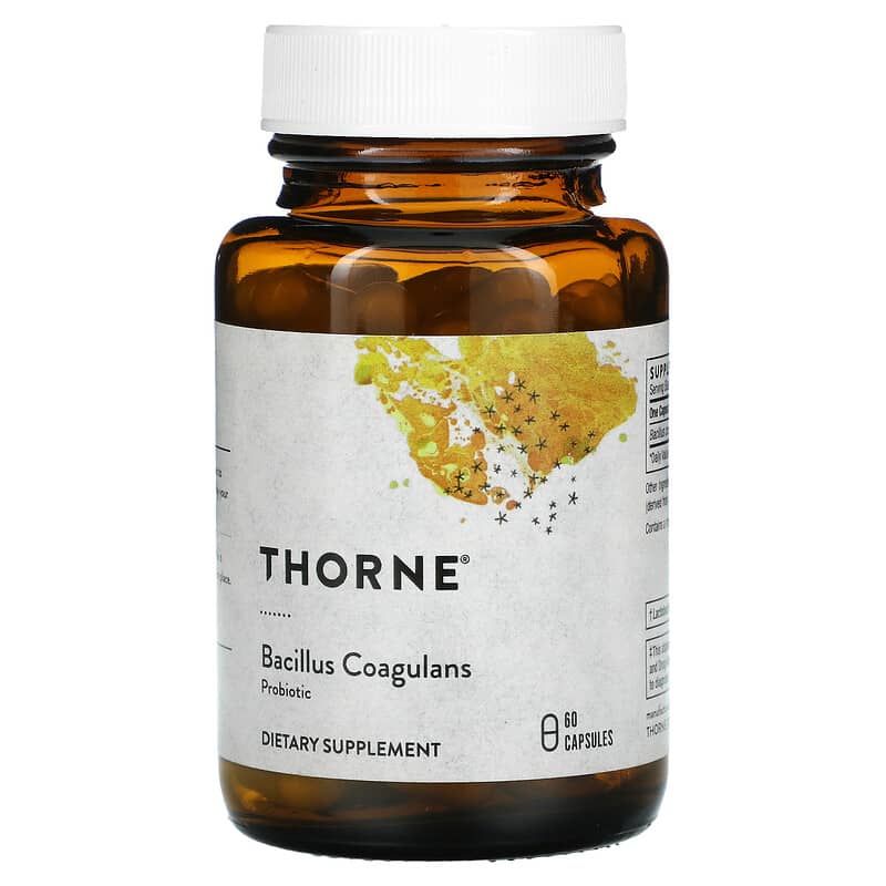 Thorne Bacillus Coagulans 60 Capsules 693749758020
