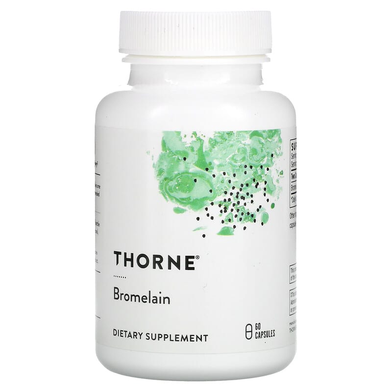 Thorne Bromelain 60 Capsules 693749315025