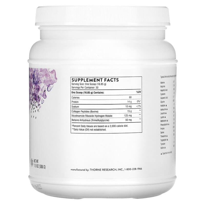 Thorne, Collagen Fit, 17.8 oz (506 g) 693749013532