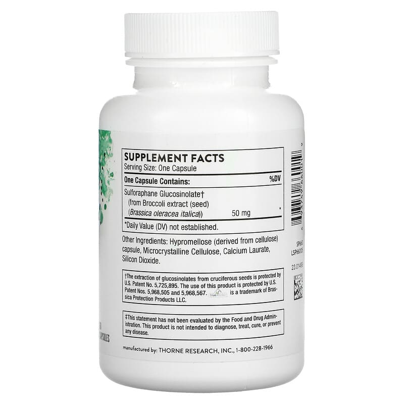 Thorne, Crucera-SGS, 60 Capsules 693749660019