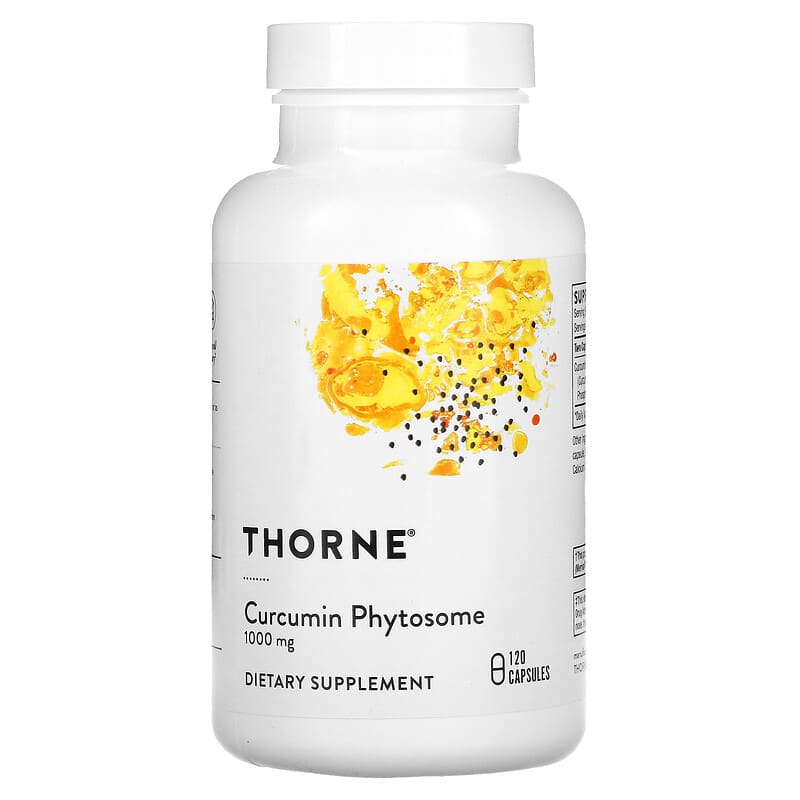 Thorne Curcumin Phytosome 1,000 mg 120 Capsules 693749004790