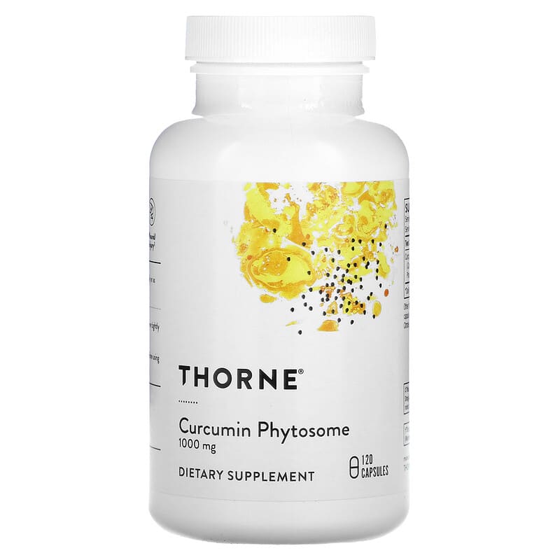 Thorne Curcumin Phytosome 1,000 mg 120 Capsules 693749006305