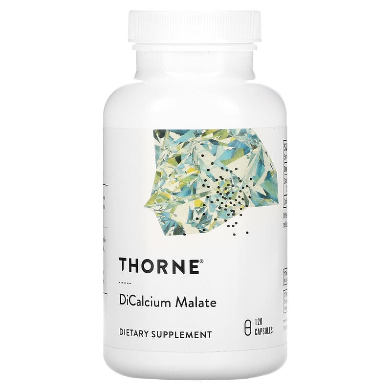Thorne Dicalcium Malate 120 Capsules 693749006503