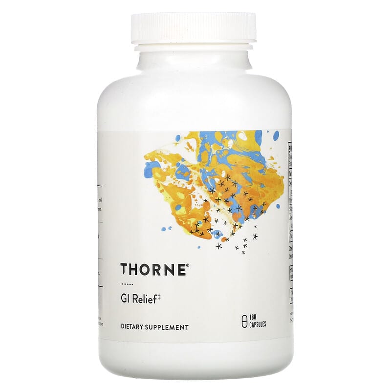 Thorne GI-Relief 180 Capsules 693749714019