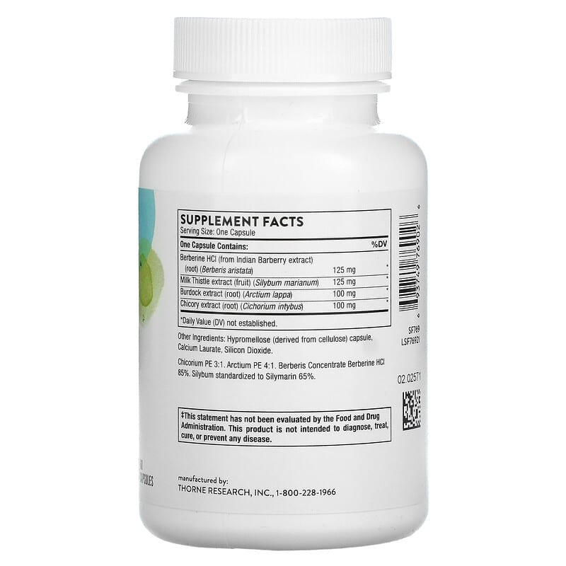 Thorne, Liver Cleanse, 60 Capsules 693749769026