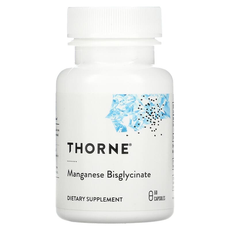 Thorne Manganese Bisglycinate 60 Capsules 693749003731