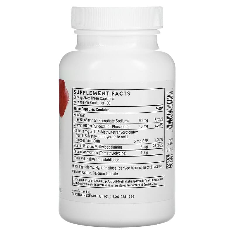 Thorne, Methyl-Guard Plus, 90 Capsules 693749789017