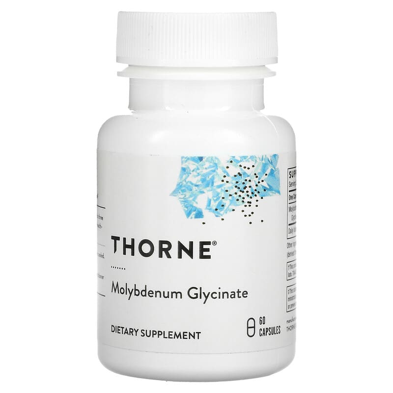 Thorne Molybdenum Glycinate 60 Capsules 693749003427