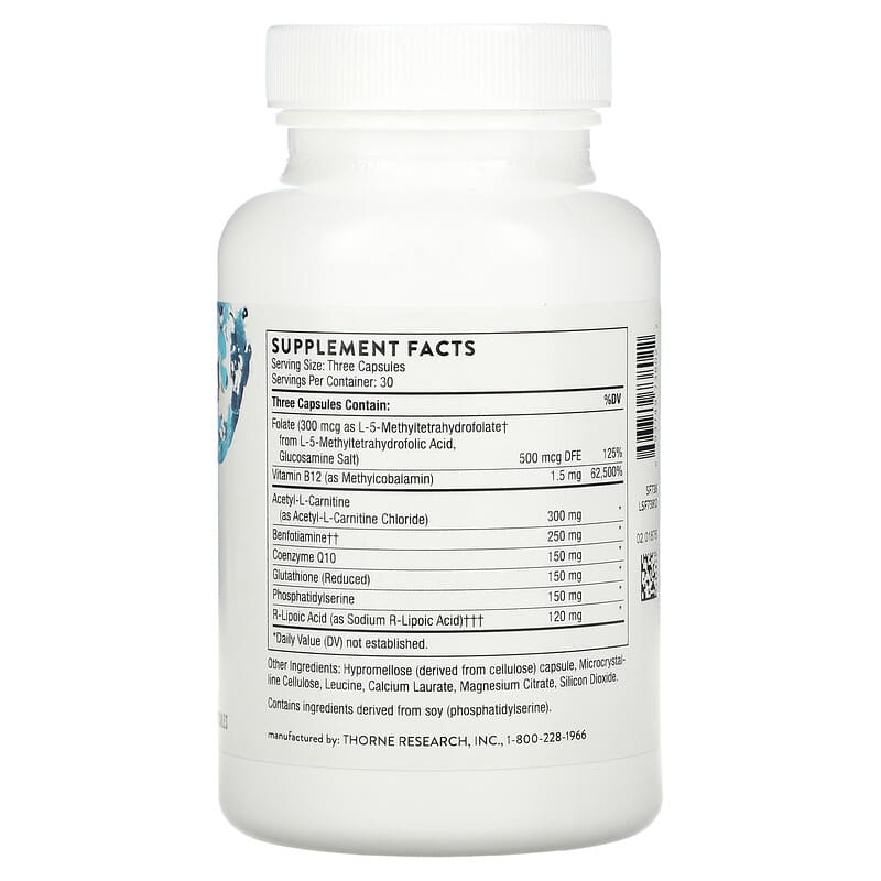 Thorne, Neurochondria, 90 Capsules 693749738022