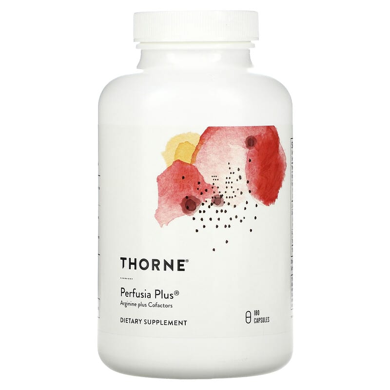 Thorne Perfusia Plus Arginine Plus Cofactors 180 Capsules 693749526018