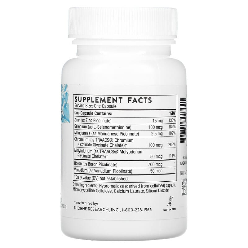 Thorne, Pic-Mins, 90 Capsules 693749243021