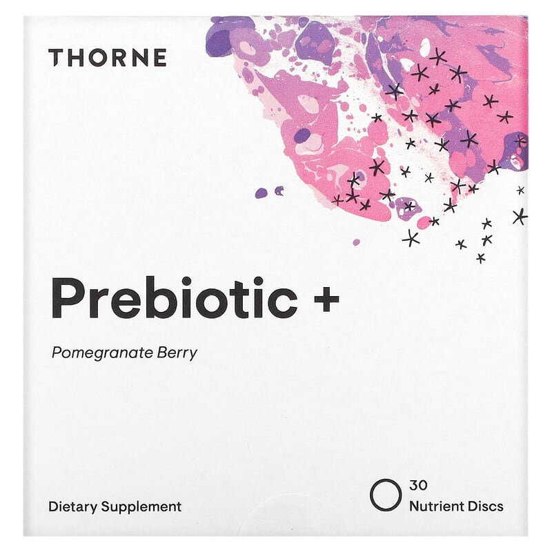 Thorne Prebiotic + Pomegranate Berry 30 Nutrient Discs 693749011293