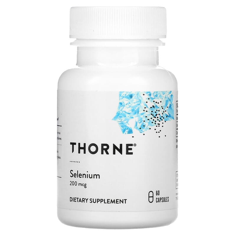 Thorne Selenium 200 mcg 60 Capsules 693749225010
