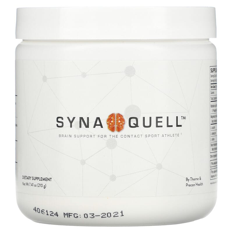 Thorne Synaquell Brain Support For The Contact Sport Athlete 7.41 oz (210 g) 693749012153
