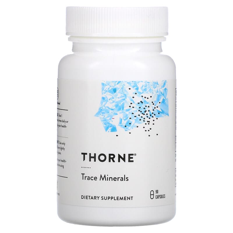 Thorne Trace Minerals 90 Capsules 693749242031