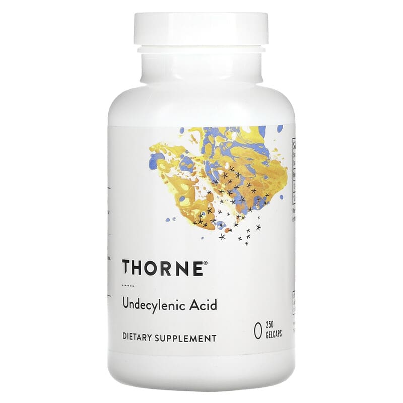 Thorne Undecylenic Acid 250 Gelcaps 693749722014