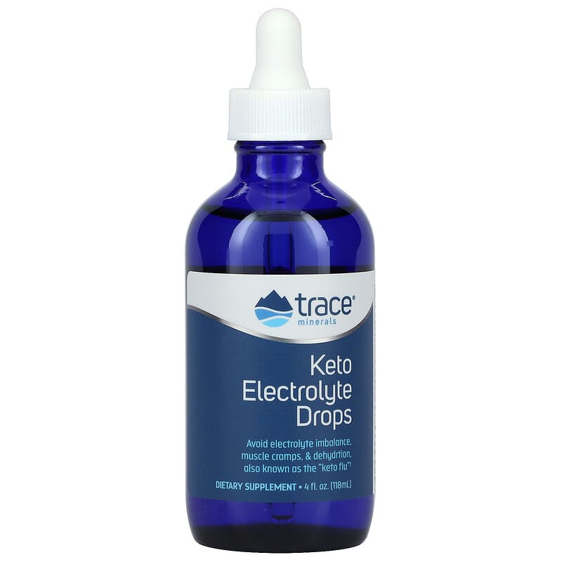 Trace Minerals ® Keto Electrolyte Drops 4 fl oz (118 ml)