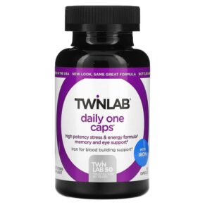 Twinlab Daily One Caps with Iron 90 Capsules 27434009058