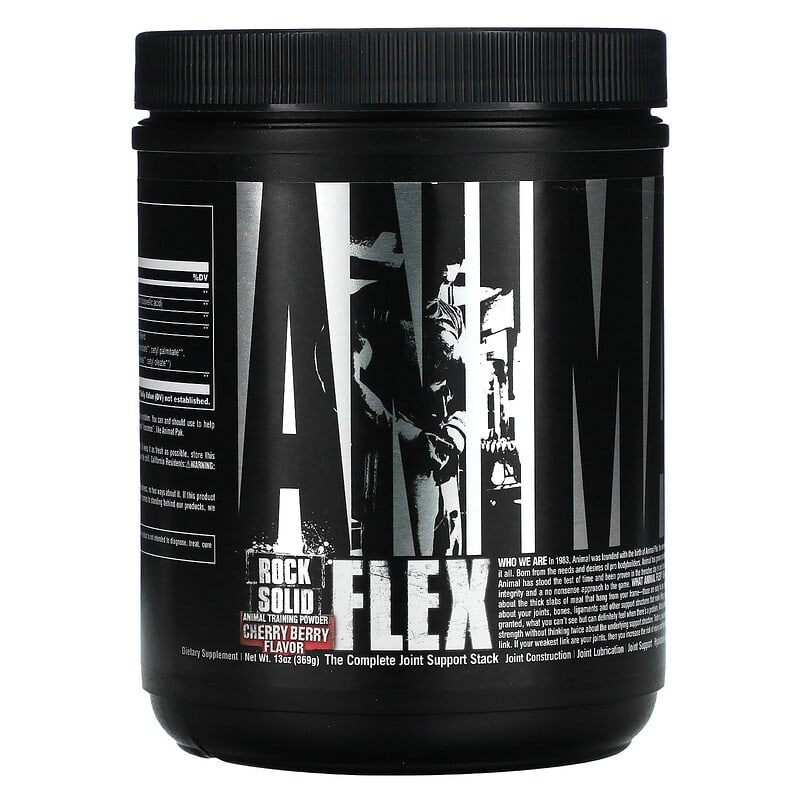 Universal Nutrition Animal Flex Powder Cherry Berry 13 oz (369 g) 39442032881