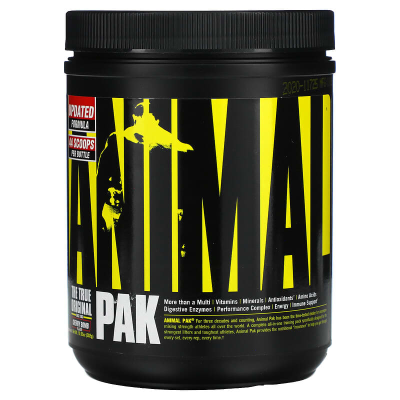 Universal Nutrition Animal Pak Cherry 10.65 oz (302 g) 39442032232